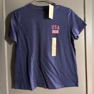 Universal Thread USA July 4th T-Shirt Women’s Small NWT🇺🇸